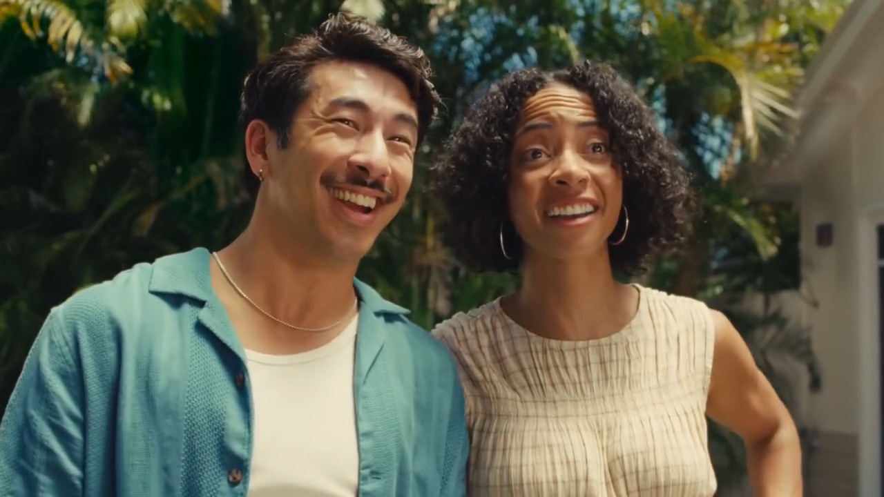 Still from the Liquorland campaign
