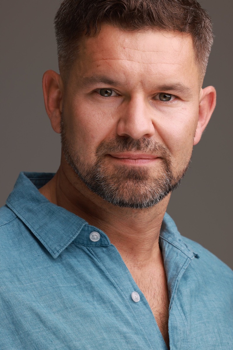 Casting headshot of a Morffew Talent actor
